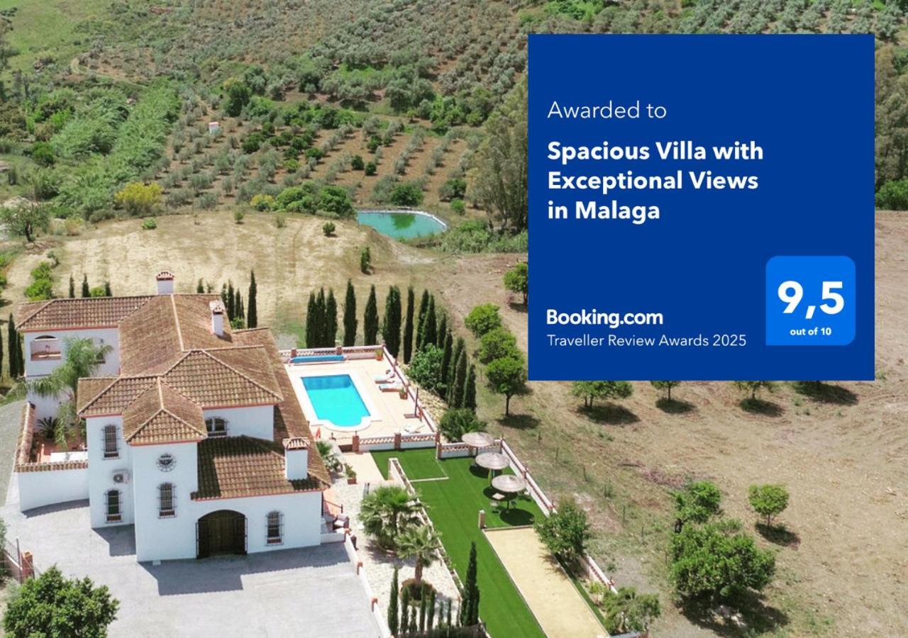 Casarabonela Spacious Villa With Exceptional Views In Malaga מראה חיצוני תמונה
